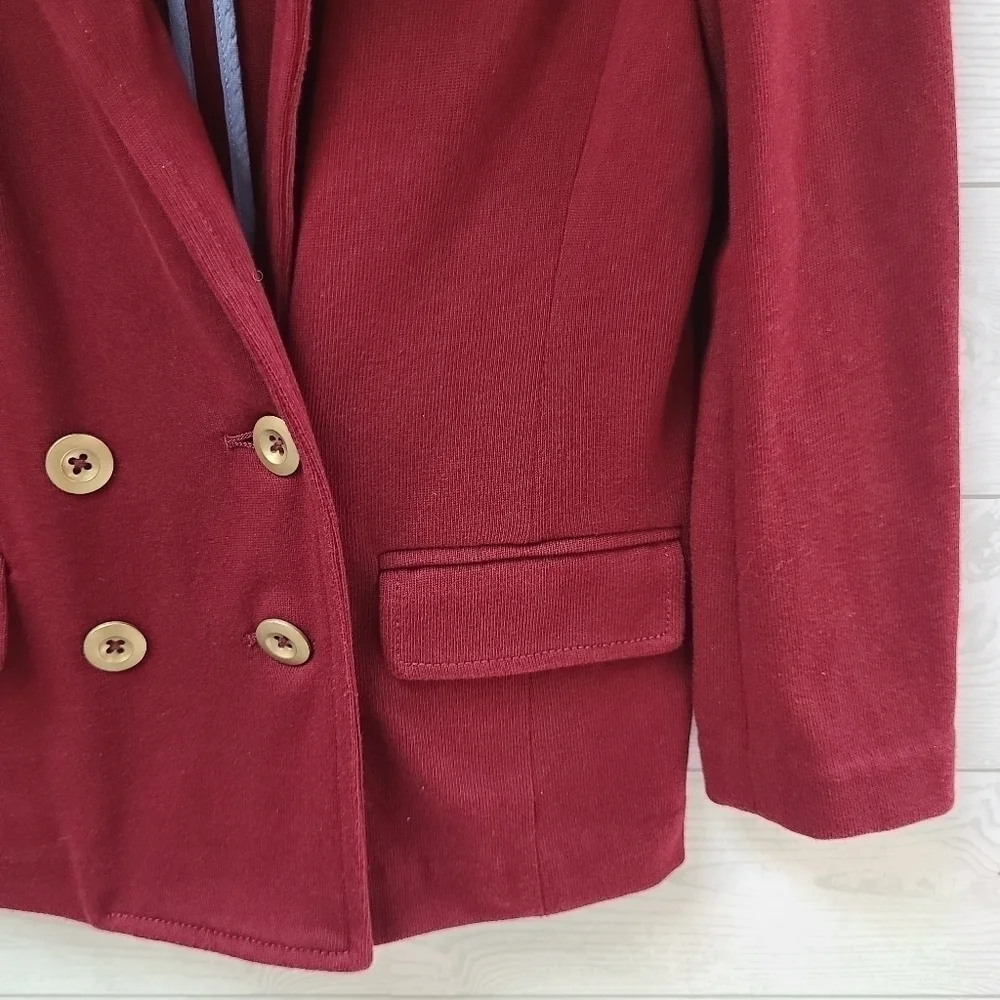 J. Crew burgundy double